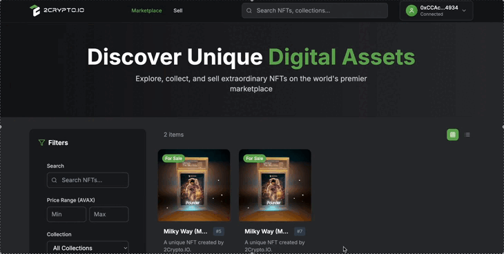 NFT Marketplace